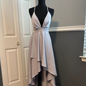 Charlotte Russe Lavender High Low Dress